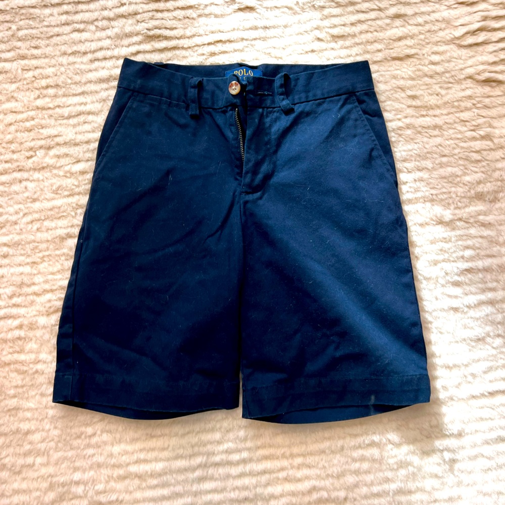 Polo navy shorts boys